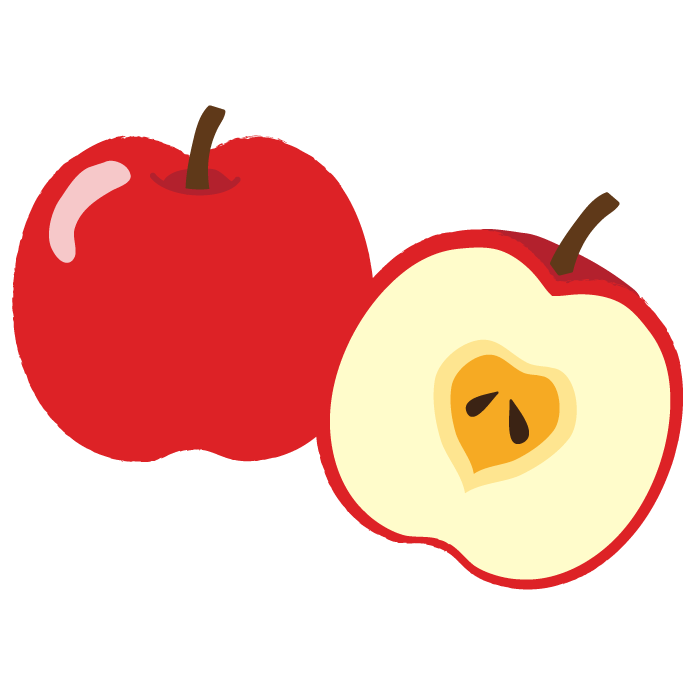 りんごイラスト